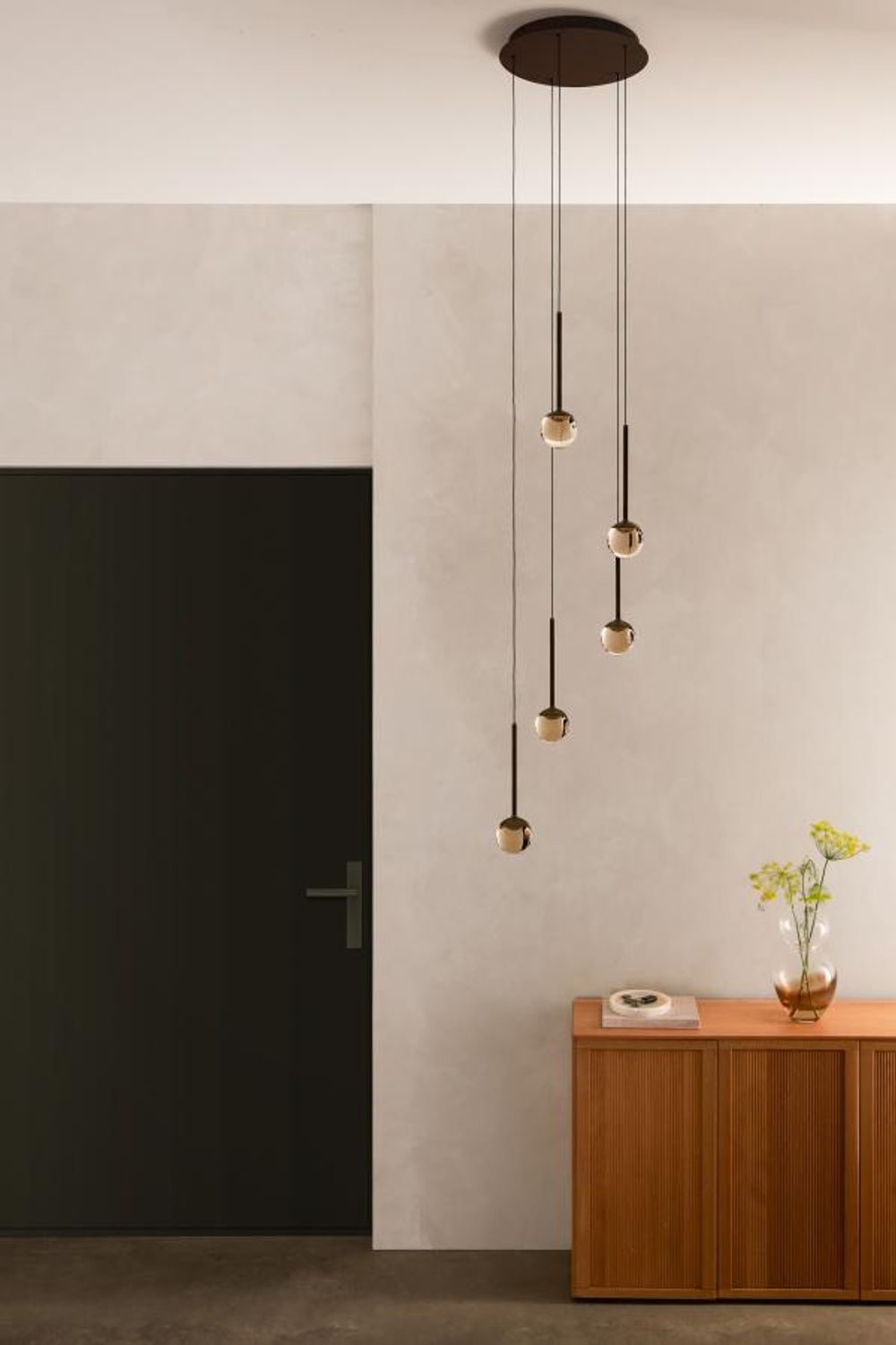 Hanglamp CALINA - Amber LCD244063796