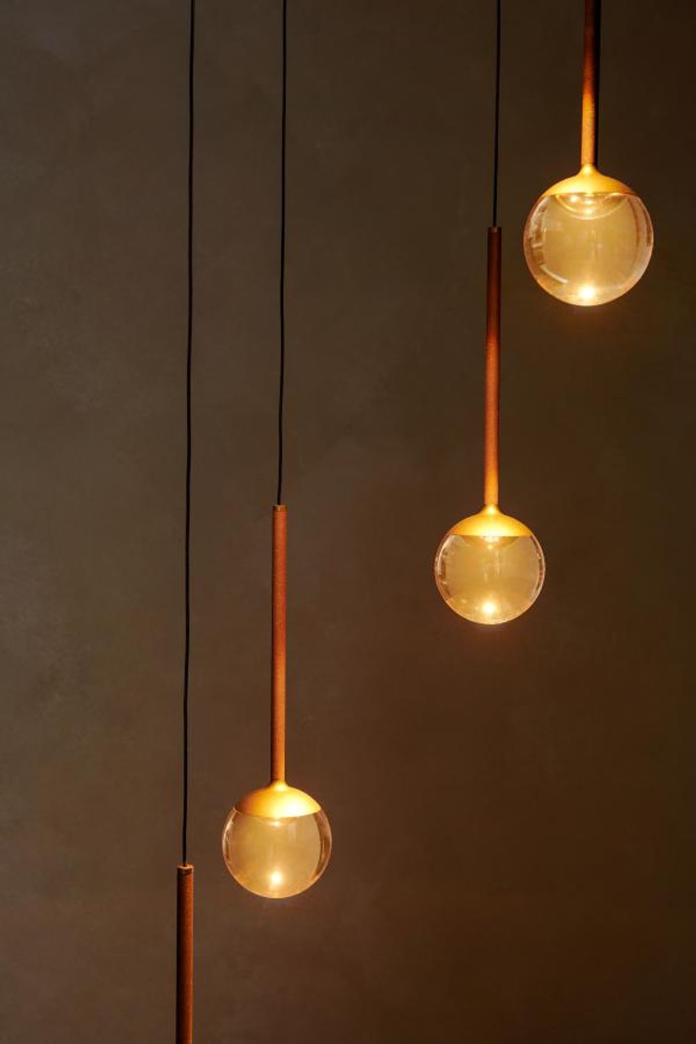 Hanglamp CALINA - Amber LCD244063796
