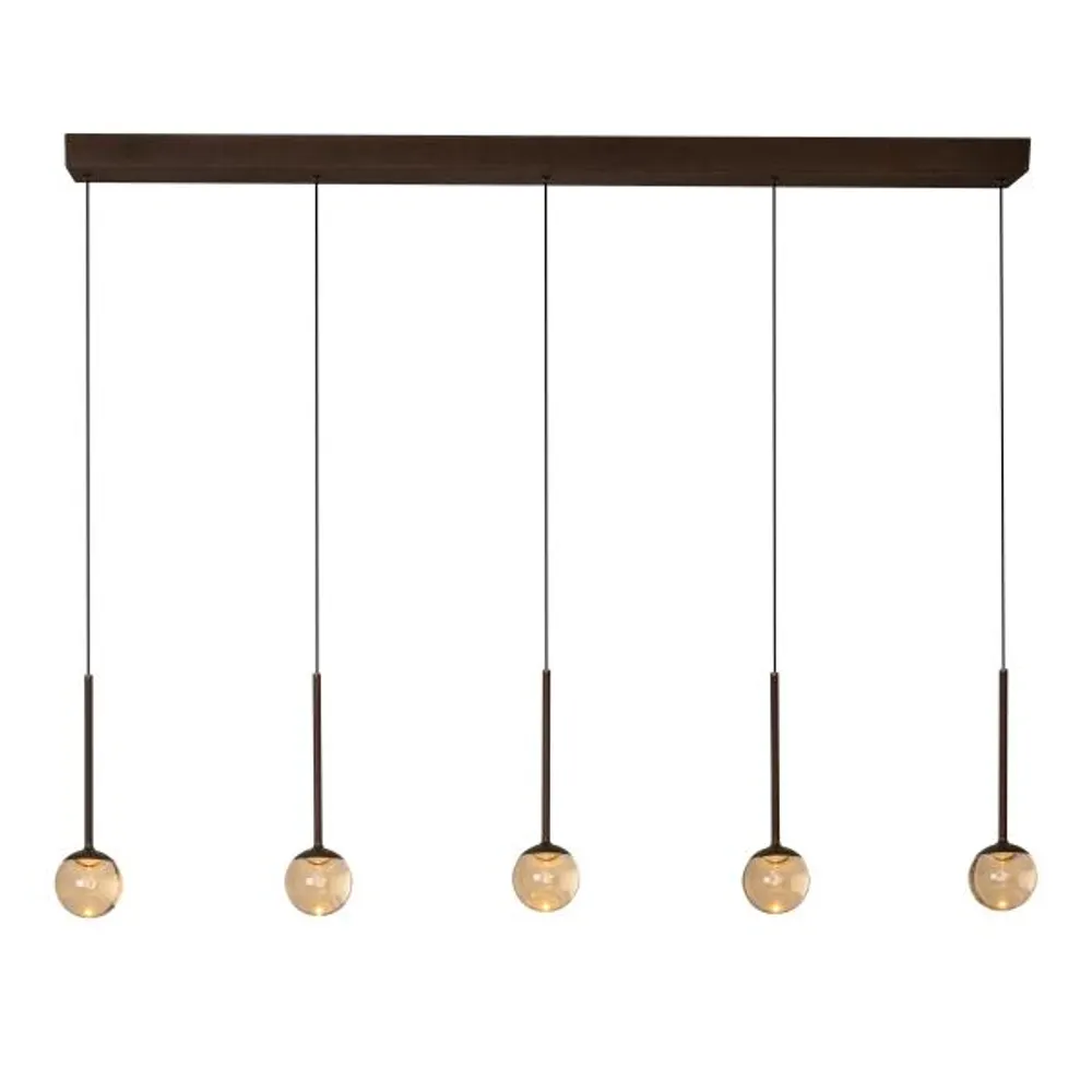 Hanglamp CALINA - Bruin LCD244063696