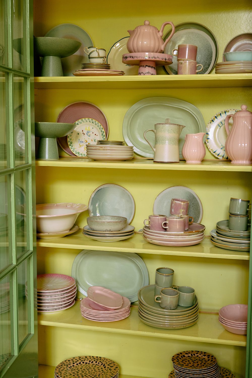 Taartplateau 70S CERAMICS - Roze HKI KST0185