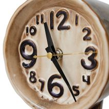 Klok RETRO CERAMIC - Chroom HKI ACL0002