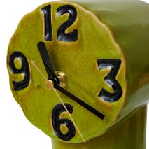 Klok RETRO CERAMIC - Chroom HKI ACL0003