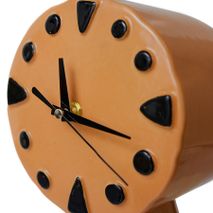 Klok RETRO CERAMIC - Chroom HKI ACL0004