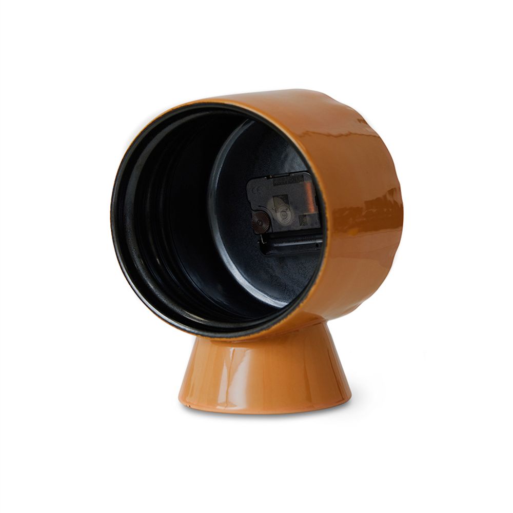 Klok RETRO CERAMIC - Chroom HKI ACL0004