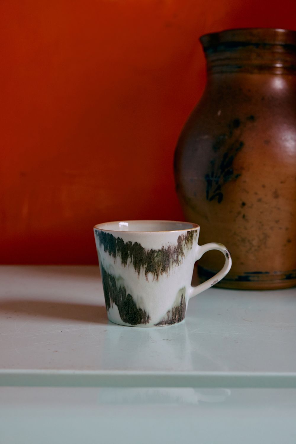 Cappuccino-mok 70S CERAMICS - Multicolour HKI KST0135