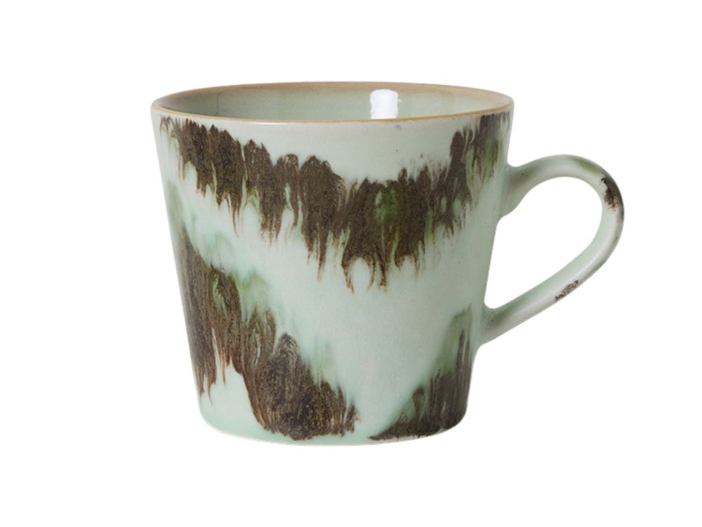 Cappuccino-mok 70S CERAMICS - Multicolour HKI KST0135