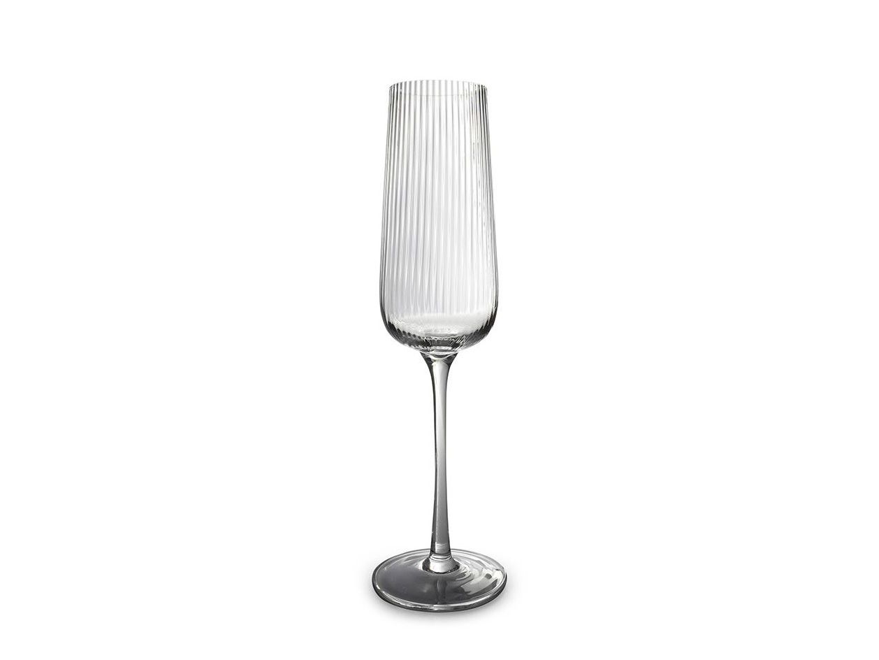 Set van 4 champagneglazen RAY ART 856045