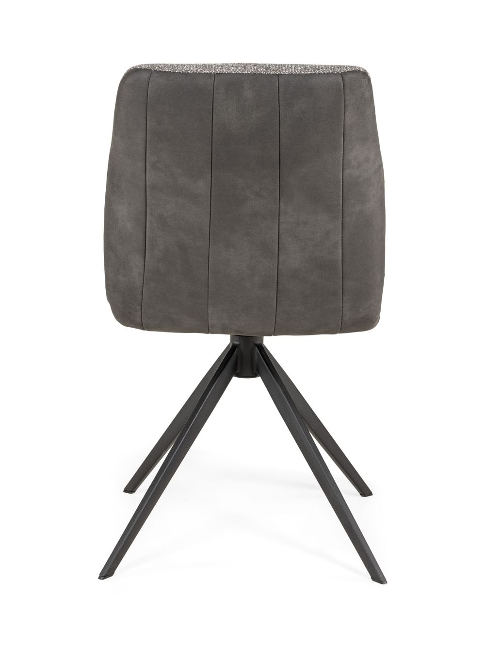 Set van 6 eetkamerstoelen FERRARA - Grijs C-MED-FE-SET1