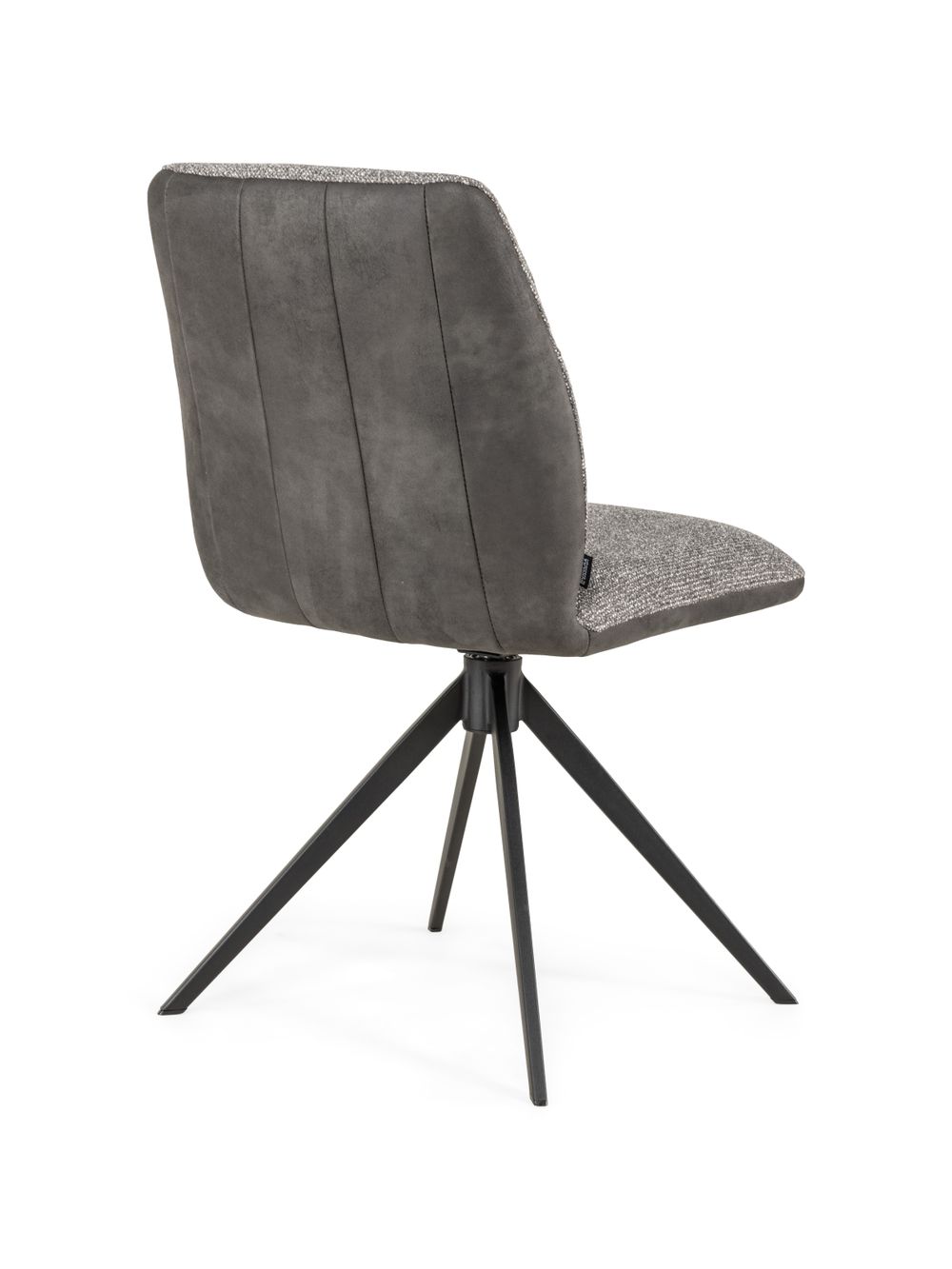 Set van 6 eetkamerstoelen FERRARA - Grijs C-MED-FE-SET1