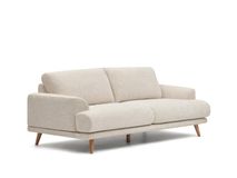 2-zit KARIN - Ecru / Walnoot KAV S809-20-SI39-EE-NAT