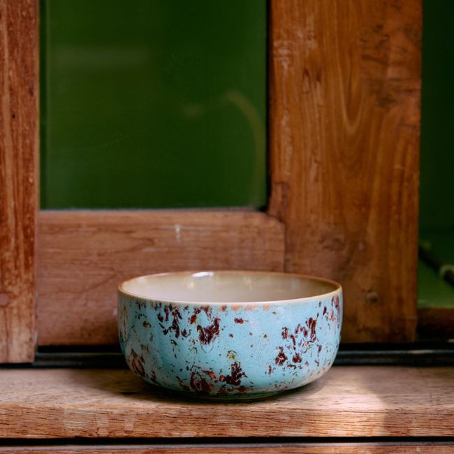 Dessertschaaltje 70S CERAMICS - Blauw