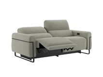 3-zit met elektr. relaxen CREAZZO - Olijfgroen XOO 54300-2-CO