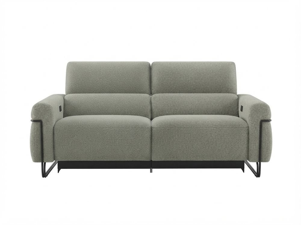 3-zit met elektr. relaxen CREAZZO - Olijfgroen XOO 54300-2-CO