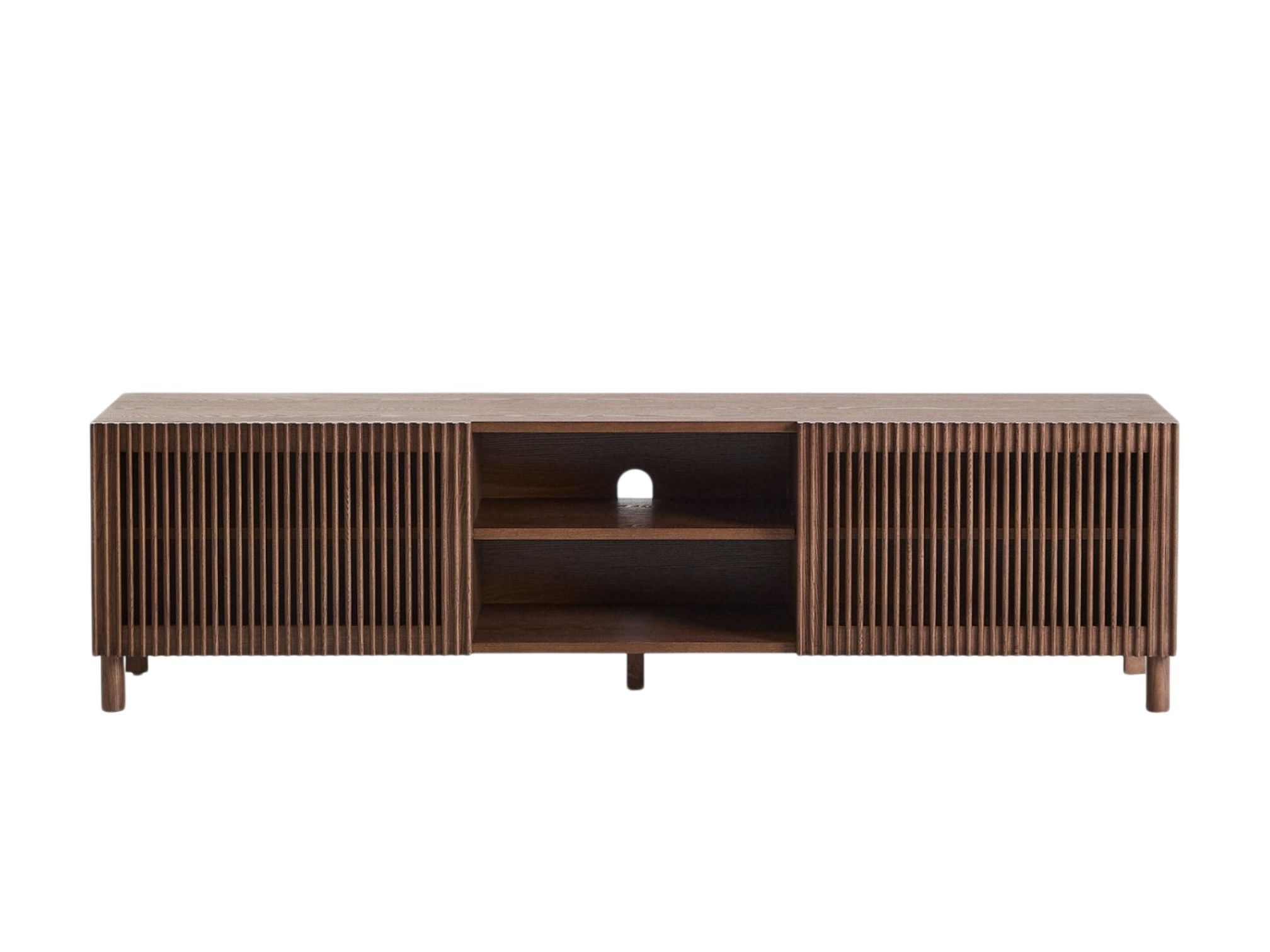Tv-meubel BEYLA - Essenhout/Notelaar KAV M00054MF09