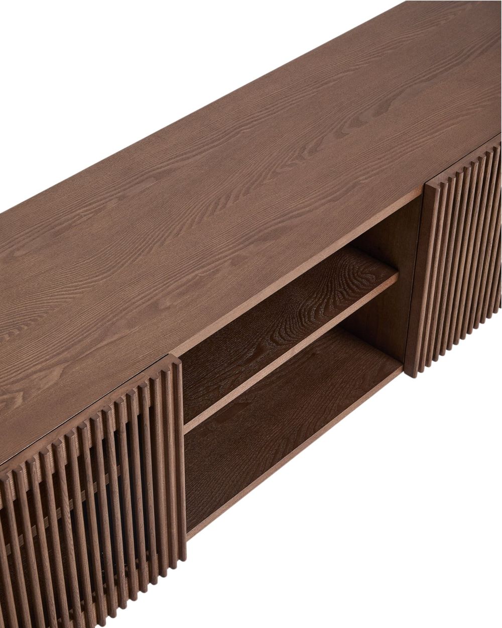 Tv-meubel BEYLA - Essenhout/Notelaar KAV M00054MF09