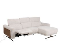 Hoekzetel met relax MASSIMO - Beige C-RCR-95-HKS1