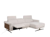 Hoekzetel met relax MASSIMO - Beige C-RCR-95-HKS1