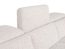 Hoekzetel met relax MASSIMO - Beige C-RCR-95-HKS1