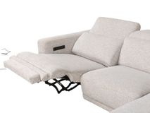 Hoekzetel met relax MASSIMO - Beige C-RCR-95-HKS1