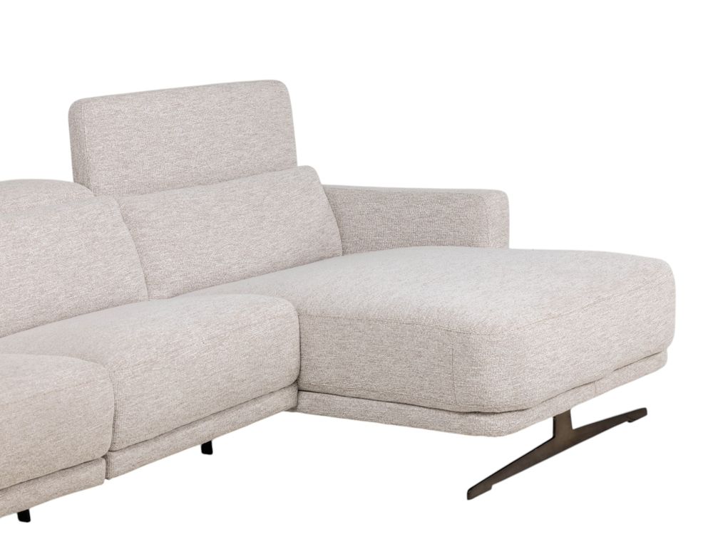 Hoekzetel met relax MASSIMO - Beige C-RCR-95-HKS1