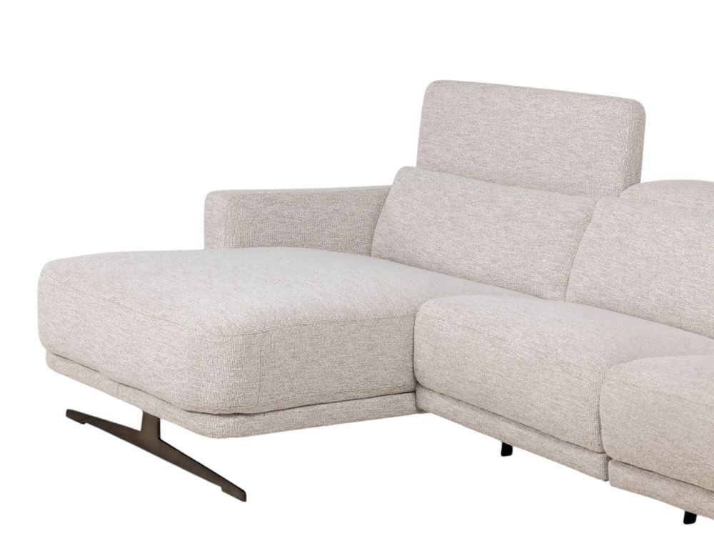 Hoekzetel met relax MASSIMO - Beige C-RCR-95-HKS2
