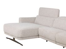 Hoekzetel met relax MASSIMO - Beige C-RCR-95-HKS2