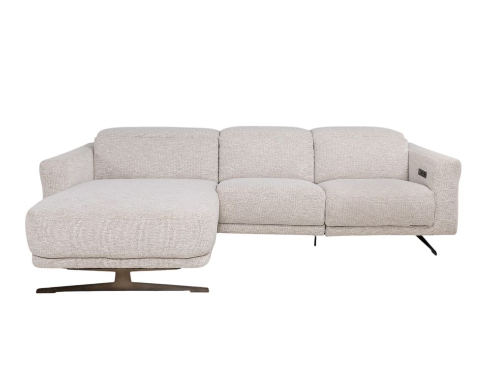 Hoekzetel met relax MASSIMO - Beige C-RCR-95-HKS2