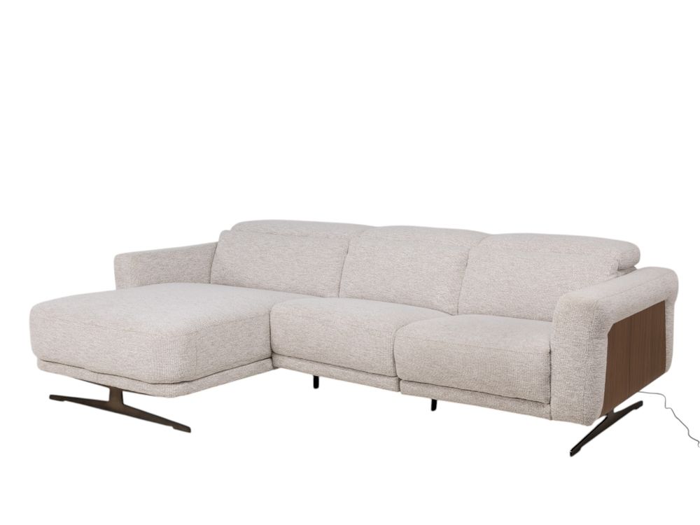 Hoekzetel met relax MASSIMO - Beige C-RCR-95-HKS2