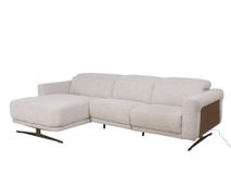 Hoekzetel met relax MASSIMO - Beige C-RCR-95-HKS2
