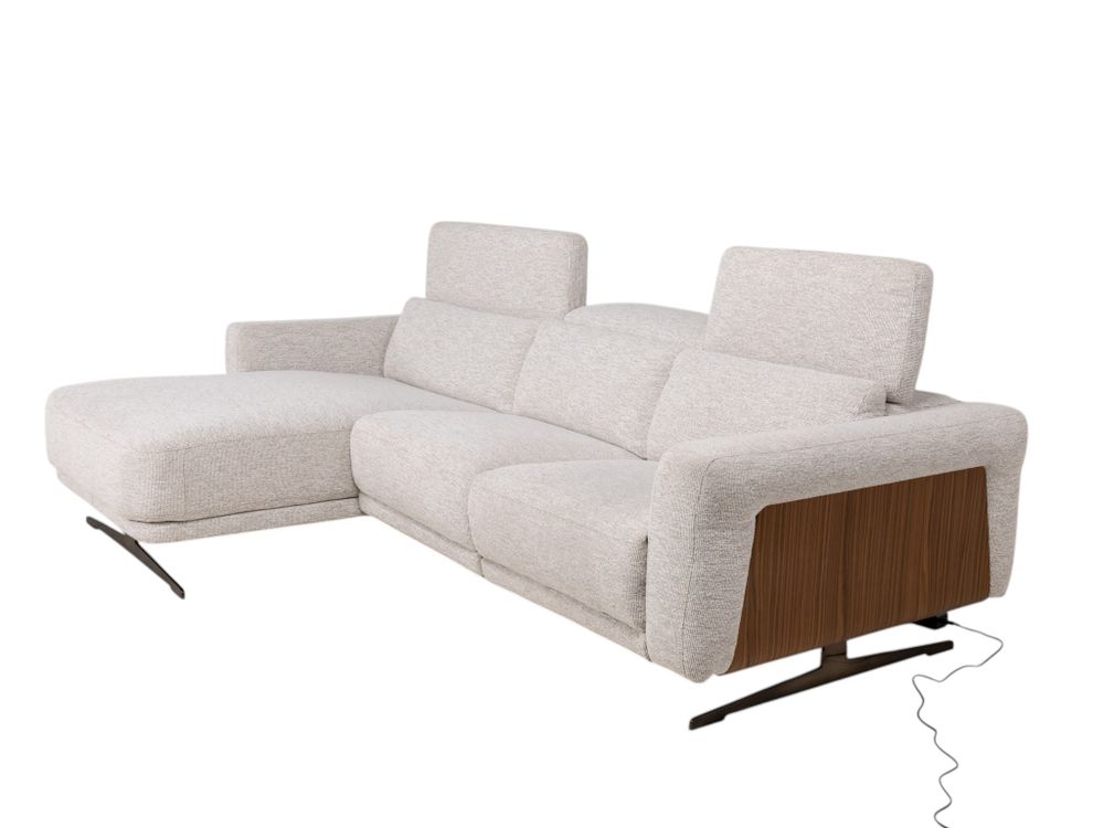 Hoekzetel met relax MASSIMO - Beige C-RCR-95-HKS2