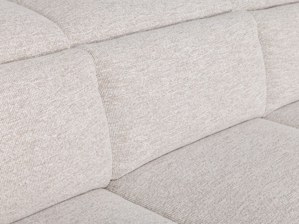 Hoekzetel met relax MASSIMO - Beige C-RCR-95-HKS2