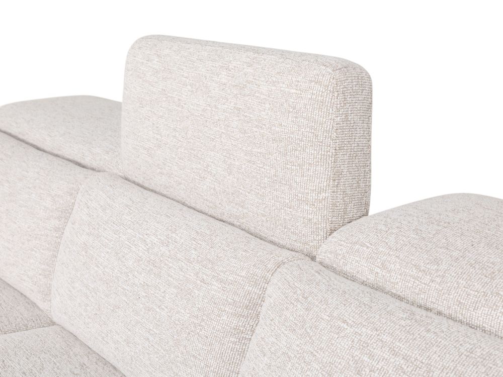 Hoekzetel met relax MASSIMO - Beige C-RCR-95-HKS2
