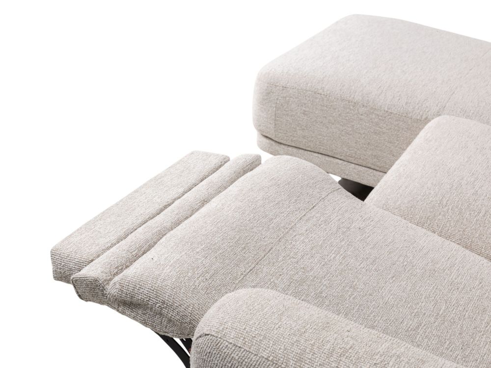 Hoekzetel met relax MASSIMO - Beige C-RCR-95-HKS2
