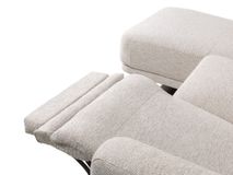 Hoekzetel met relax MASSIMO - Beige C-RCR-95-HKS2