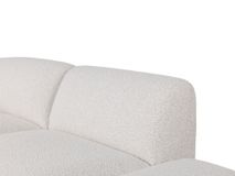 3-zit met aanbouwpoef JULES - Beige C-KUK-31-HKS2