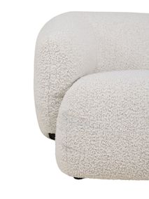 3-zit met aanbouwpoef JULES - Beige C-KUK-31-HKS2