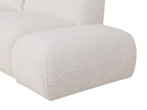 3-zit met aanbouwpoef JULES - Beige C-KUK-31-HKS2
