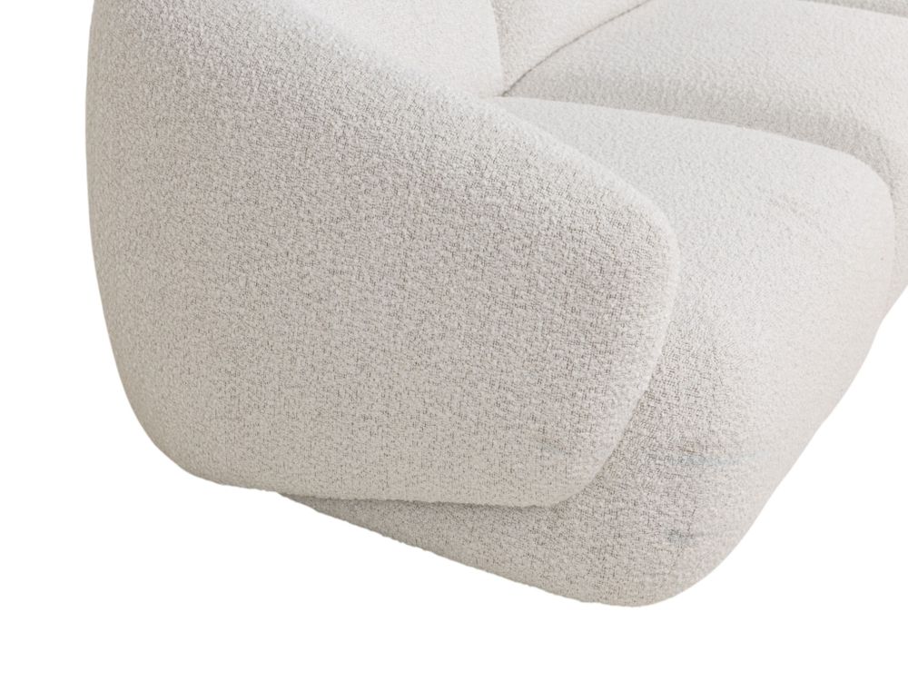 3-zit met aanbouwpoef JULES - Beige C-KUK-31-HKS2