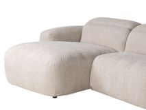 Hoekzetel met elektr. relaxen HOPPER - Crème C-KUK-30-HKS1