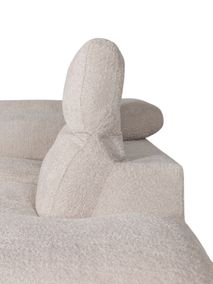 Hoekzetel met elektr. relaxen HOPPER - Crème C-KUK-30-HKS1