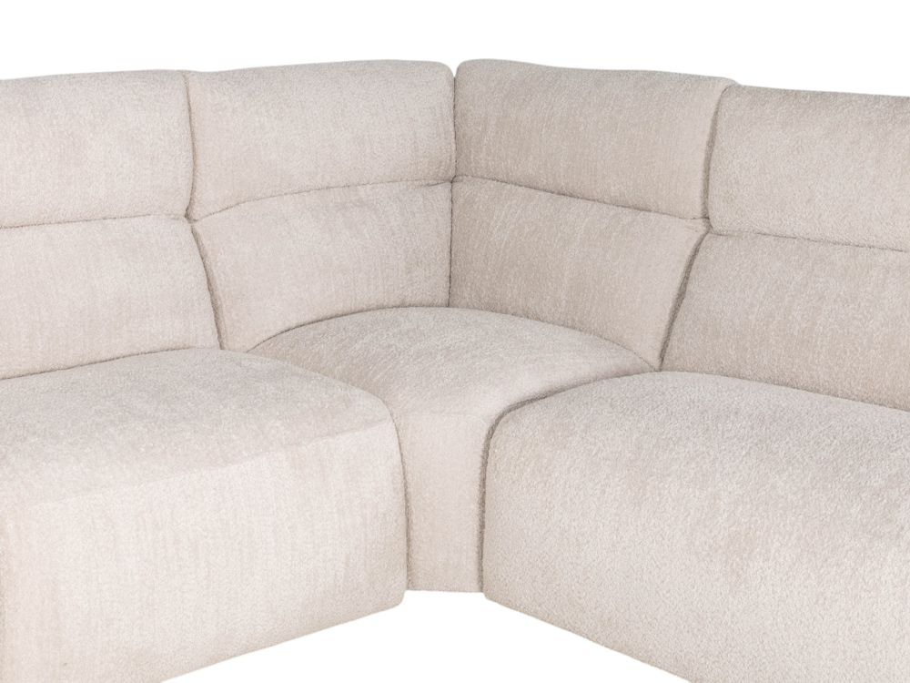 Hoekzetel met elektr. relaxen HOPPER - Crème C-KUK-30-HKS1