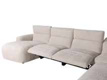 Hoekzetel met elektr. relaxen HOPPER - Crème C-KUK-30-HKS1