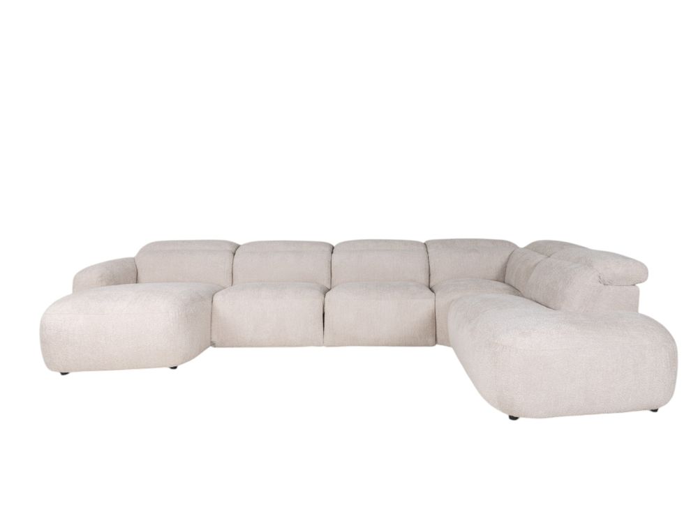Hoekzetel met elektr. relaxen HOPPER - Crème C-KUK-30-HKS1