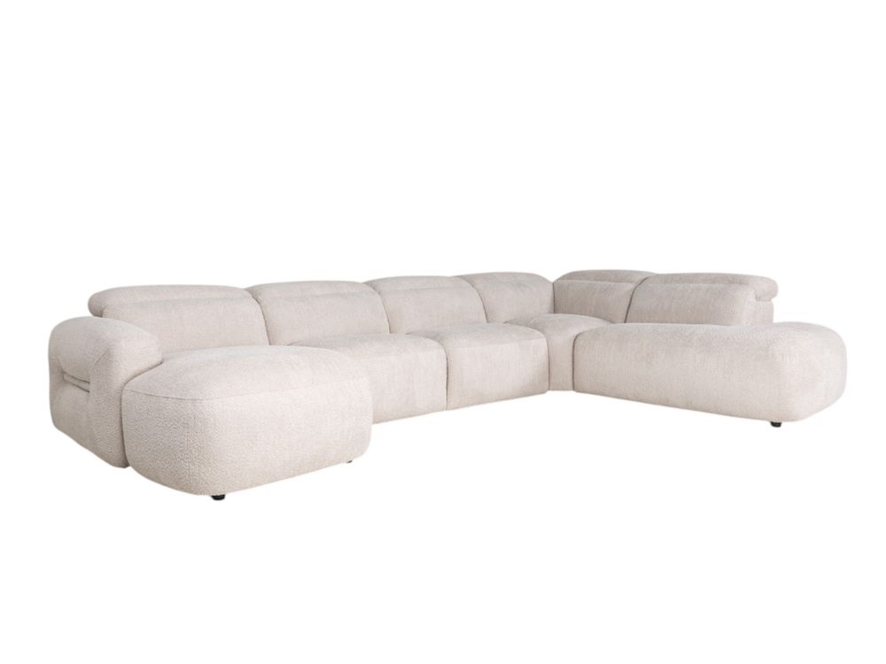 Hoekzetel met elektr. relaxen HOPPER - Crème C-KUK-30-HKS1