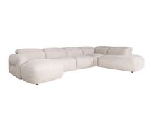 Hoekzetel met elektr. relaxen HOPPER - Crème C-KUK-30-HKS1