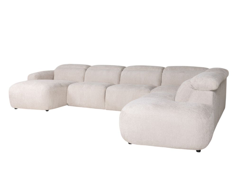 Hoekzetel met elektr. relaxen HOPPER - Crème C-KUK-30-HKS1