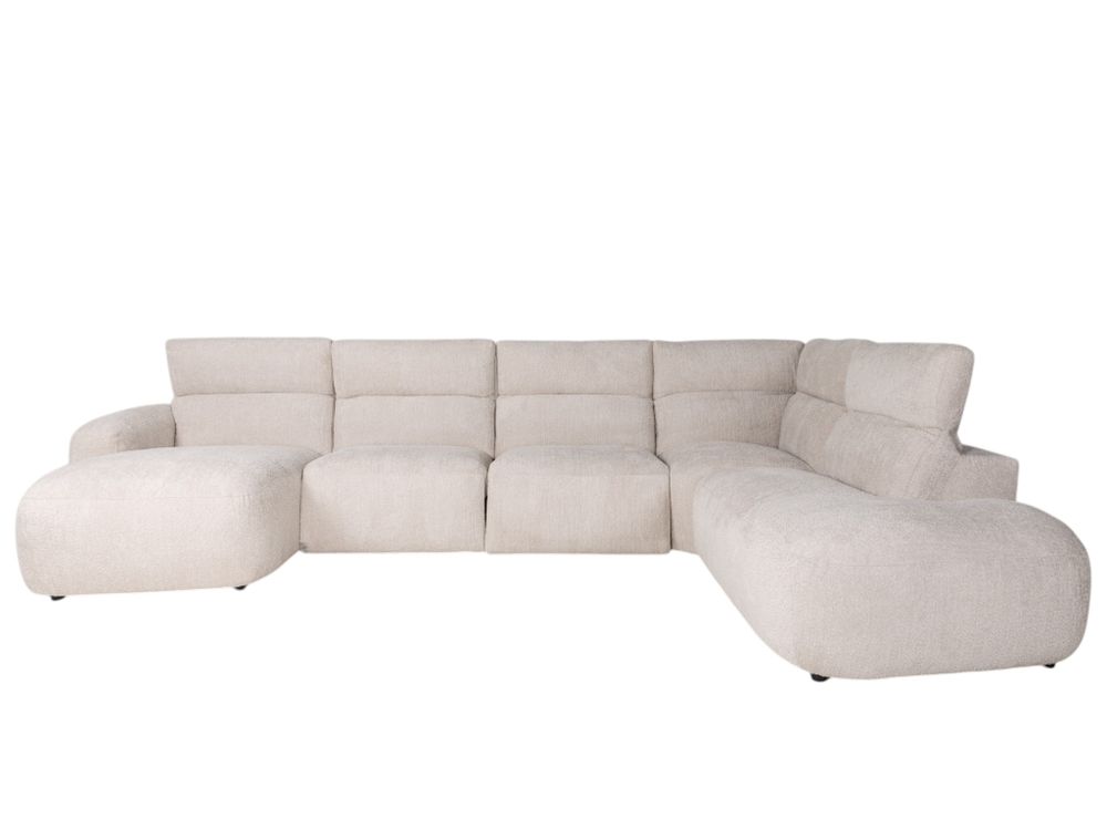 Hoekzetel met elektr. relaxen HOPPER - Crème C-KUK-30-HKS1