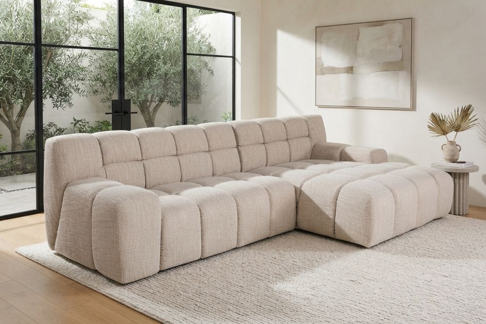 Hoekzetel LIVIA - Beige RAM-4-TZ1