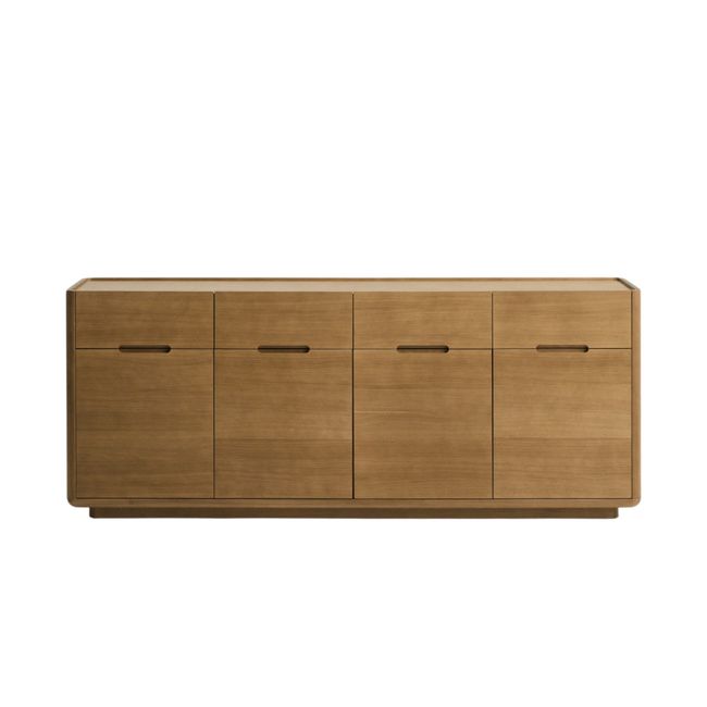 Dressoir ARELIDA - Lichtbruin eikenhout
