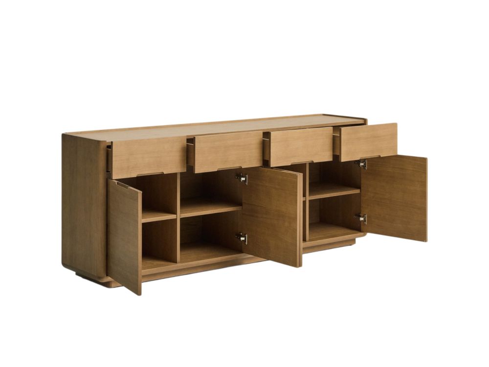 Dressoir ARELIDA - Lichtbruin eikenhout KAV M00191MO11